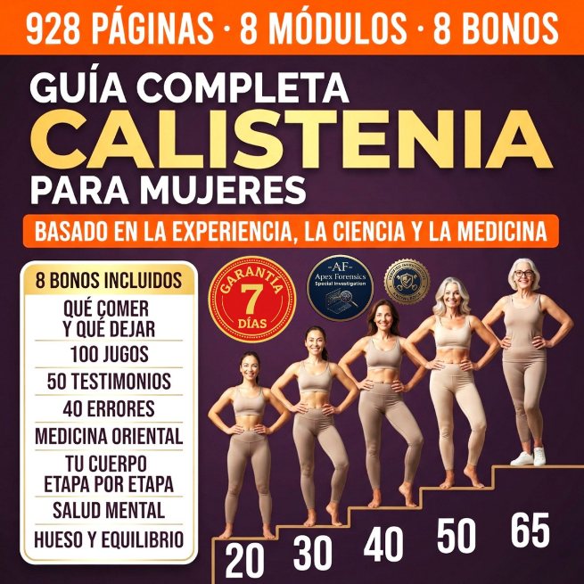 Guía completa de Calistenia para mujeres