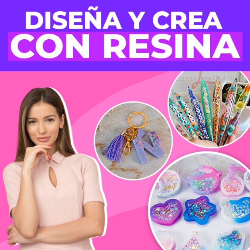 Diseña y crea con resina
