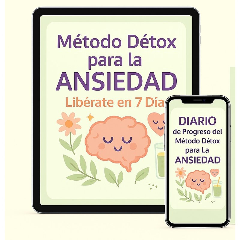 Portada de Método Détox para la ansiedad: libérate en 7 días