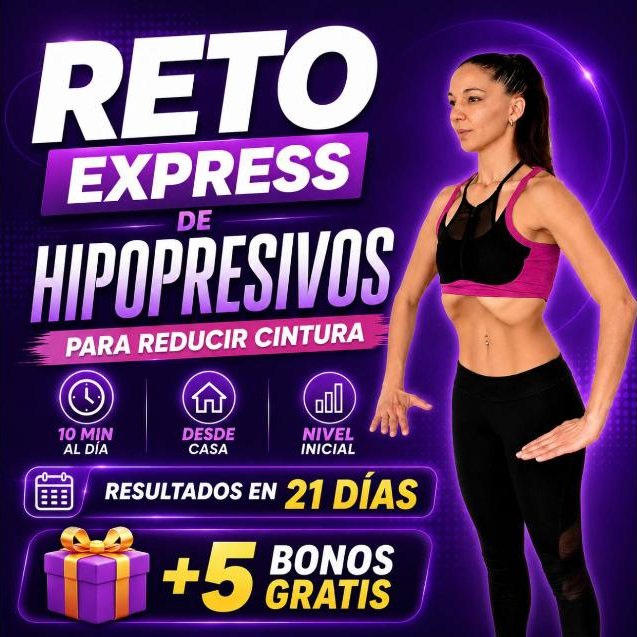 Reto Express de Hipopresivos para reducir cintura