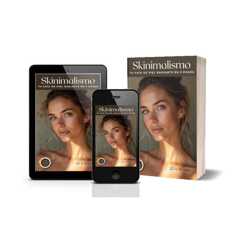 Portada de Skinimalismo: tu guía de piel radiante en 3 pasos